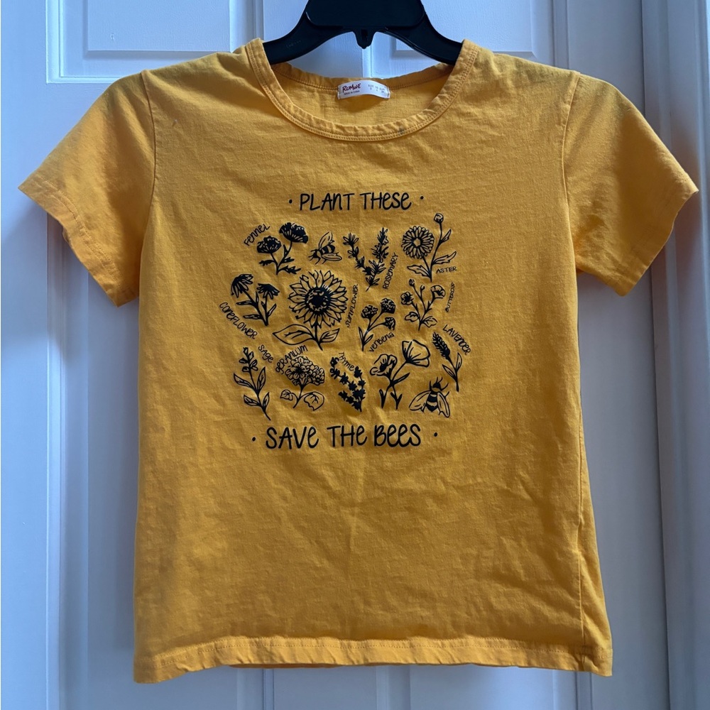 Yellow floral T-Shirt